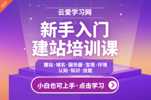 新手零基础建站视频教程（WordPress）